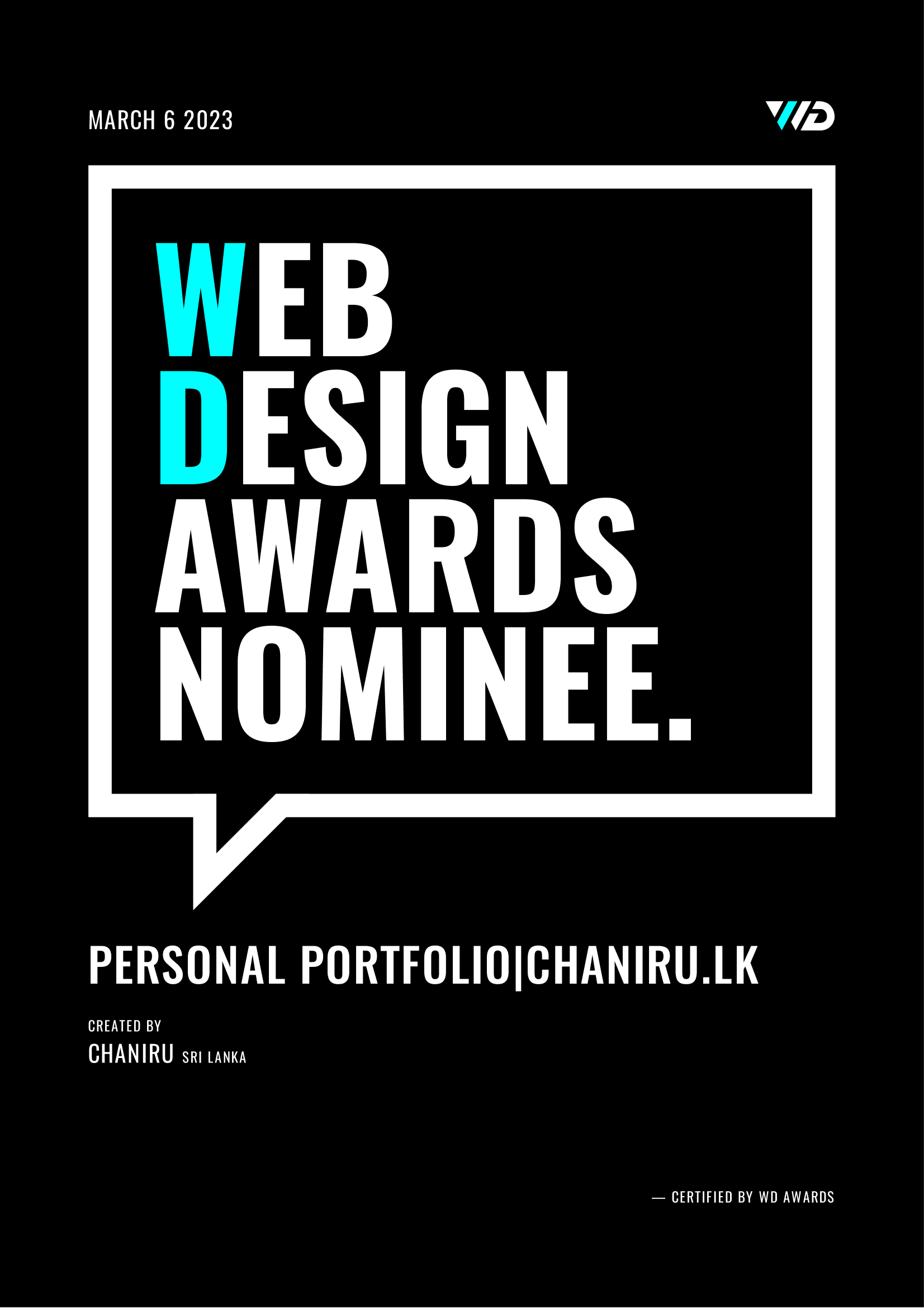 Award certificate 6