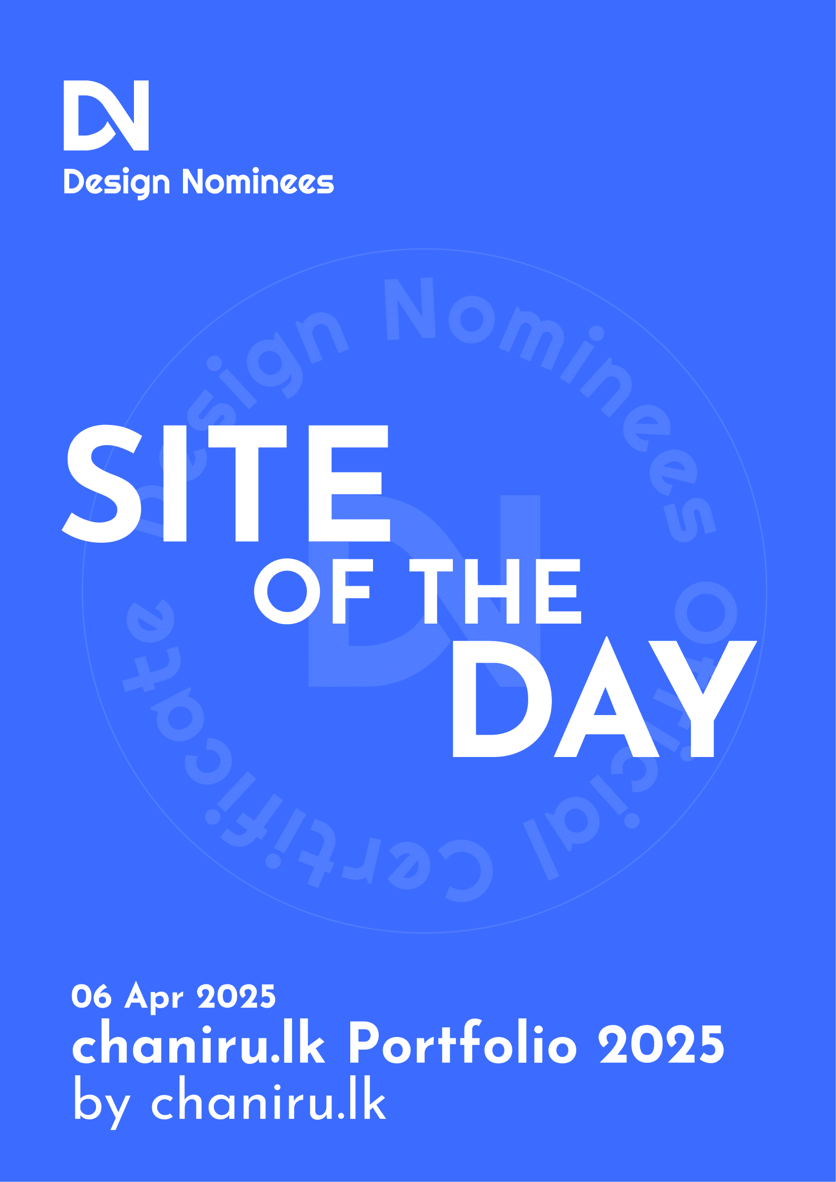 Award certificate 8